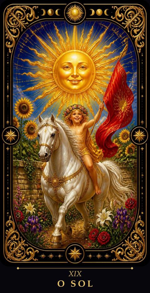 Carta de tarô O Sol